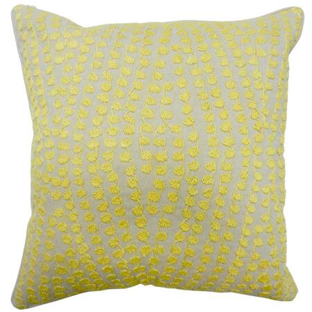 INDIS HERITAGE Dotted Lines Embroidery Pillow Cover C1181